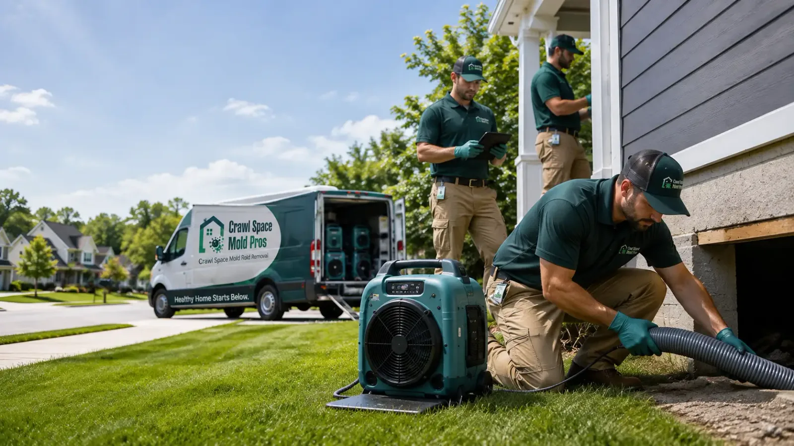 Crawl Space Mold Removal in Uniontown, MO